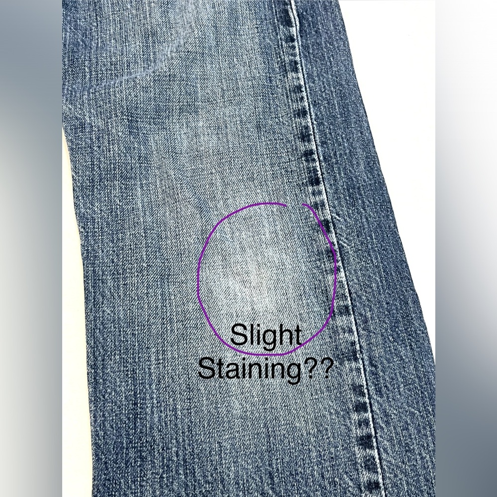 Levi’s 550 Relaxed Boys Classic Blue Denim 100% Cotton Casual Jeans Size 14 Slim - Picture 7 of 16